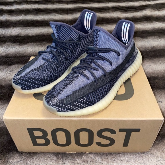 blue carbon yeezy